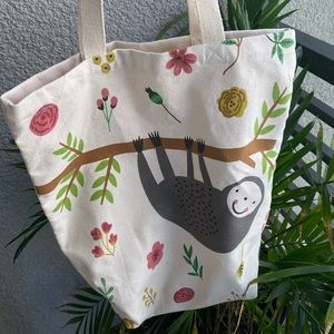 Sloth Canvas Bag